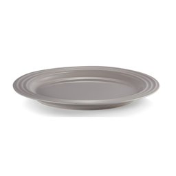 Prato Sobremesa Cerâmica 22cm Oficial Le Creuset Gris - 1