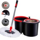 Ver imagem 1 de Mop Giratório 360 com Cesto em Inox Limpeza Geral Esfregão