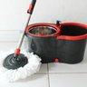 Mop Giratório 360 com Cesto em Inox Limpeza Geral Esfregão - 11