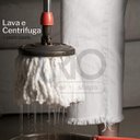 Ver imagem 4 de Mop Giratório 360 com Cesto em Inox Limpeza Geral Esfregão