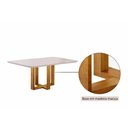 Ver imagem 6 de Conjunto Sala de Jantar 6 Lugares Lisy Mesa e Cadeiras Madeira Maciça Suede Móveis Mundial