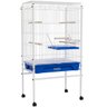 Viveiro Grande para Calopsita Papagaio Ringneck Aves Luxo - Azul - 1