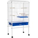 Ver imagem 1 de Viveiro Grande para Calopsita Papagaio Ringneck Aves Luxo - Azul