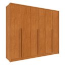 Ver imagem 2 de Guarda-Roupa Casal com 6 Portas e 6 Gavetas 274cm Multimóveis CR35499 Cinamomo