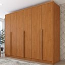Ver imagem 1 de Guarda-Roupa Casal com 6 Portas e 6 Gavetas 274cm Multimóveis CR35499 Cinamomo