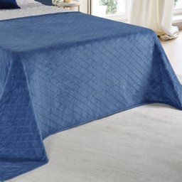 Cobertor Avulso Casal com efeito Pele de Carneiro - Chamber Sherpa Azul Stone - Tekstil - 3