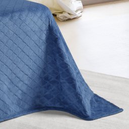 Cobertor Avulso Casal com efeito Pele de Carneiro - Chamber Sherpa Azul Stone - Tekstil - 2