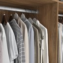 Ver imagem 5 de Guarda-roupa Casal 100% Mdf Kappesberg C/pés e 6 Espelhos 3 Portas de Correr 8 Gavetas Nogueira