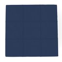 Ver imagem 7 de Puff Decorativo Para Sala de Estar Quadrado Milano 90x90cm W01 Suede Azul Marinho - Lyam Decor