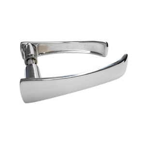 Jogo de Maçaneta Haga - Eco - M128 - Cr - 26968b