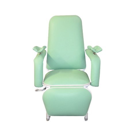 Poltrona para Coleta e Hemodiálise Standard Verde Bebê