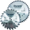 Ver imagem 1 de Kit 2 Lamina Disco de Corte Prata Circular Madeira 180/230mm