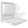 Cama Articulada Casal Ambiente Cm8016 Branco - Tecnomobili - 4