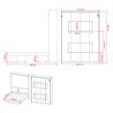 Ver mais imagens de Cama Articulada Casal Ambiente Cm8016 Branco - Tecnomobili