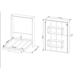 Cama Articulada Casal Ambiente Cm8016 Branco - Tecnomobili - 7
