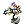 Árvore 7 Chacras 12 Galhos E 60 Pedras - Altura 13 Cm - 1