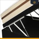 Ver imagem 5 de Cama Box Baú Viúva + Colchão de Molas Ensacadas Anjos Classic 128cm