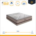 Ver imagem 3 de Cama Box Baú Viúva + Colchão de Molas Ensacadas Anjos Classic 128cm