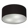 Plafon para Quarto Cilíndrico Sq-3013 Cúpula Cor Preto - 1