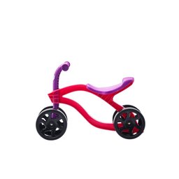 Bicicleta de Equilíbrio Infantil Futurista sem Pedal 4 Rodas - Rosa - 2
