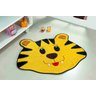 Tapete Infantil para Quarto Pelúcia Tigre Ouro - 1