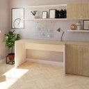 Ver imagem 1 de Mesa Reta Corp 25mm 180cm Bramov Móveis