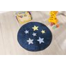 Tapete Infantil para Quarto Estrela Azul Marinho - 1