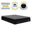 Ver imagem 6 de Cama Box Baú com Colchão de Espuma D45 Pillow Top Suport Prime Queen 158cm