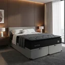Ver imagem 3 de Cama Box Baú com Colchão de Espuma D45 Pillow Top Suport Prime Queen 158cm