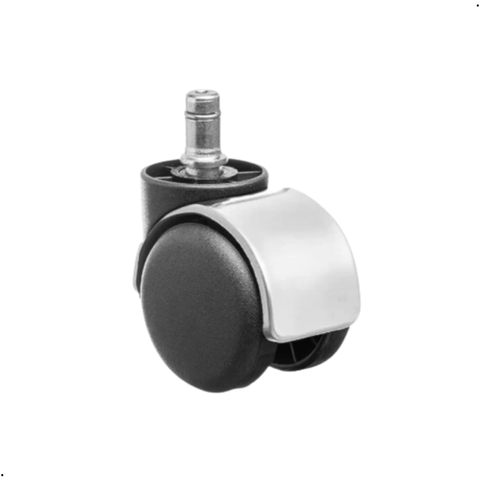 Rodizio Nylon Cromado P/ Cadeira Escritório Ergonômico
