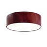 Plafon para Quarto em Madeira Cilíndrico Sq-3068 Cor Ipê - 1