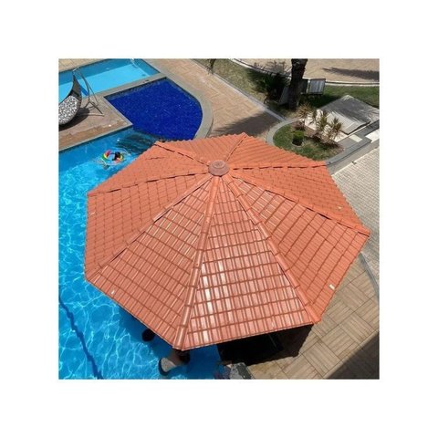 Kit 20 Telhas Plan PVC 2,95x0,86 5 Ondas Afort