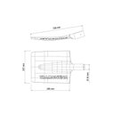 Ver imagem 5 de Vanga Quadrada Tramontina 400/20 em Aço sem Cabo Tramontina