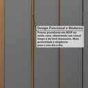 Ver mais imagens de Guarda Roupa Casal Modulado de Canto 8 Portas e 4 Gavetas Avelã Pf-cinza Supremo Pf