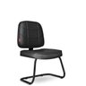 Cadeira Fixa Executiva Bliss Ble09 Preto Cadeira Brasil - 1