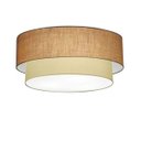 Ver imagem 1 de Plafon para Quarto Cilíndrico Sq-3021 Cúpula Cor Palha Bege