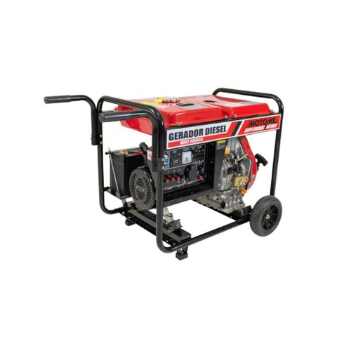 Gerador Diesel 7,5 KVA Trifásico 220V MDGT-8000CLE Motomil
