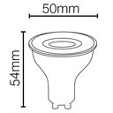 Ver imagem 2 de Lâmpada Dicroica Led Gu10 3000k Branca Quente Mr16 127-220v