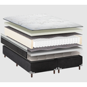 Ver imagem 6 de Colchao Mola King Molejo Serenatta Ensacada 193x203x30