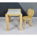 Ver imagem 2 de Kit Mesa Sensorial com Tampo + Bandejas + Cadeira Coração Pinus