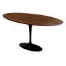 Mesa de Jantar Saarinen Oval Tampo de Madeira MDF 2,35x1,22M Tatu Bola Móveis - 1