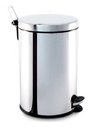 Ver imagem 1 de Lixeira Aço Inox C/pedal E Balde Interno 20 Litros - Brinox