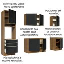 Ver imagem 6 de Cozinha Completa com Armário e Balcão 7 Portas Madesa