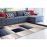 Tapete Sala Polo Quadros Scarlatti 3,00x4,00M Azul Marinho - 2