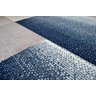 Tapete Sala Polo Quadros Scarlatti 3,00x4,00M Azul Marinho - 3