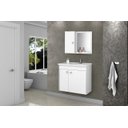 Ver imagem 1 de Conj Gabinete Munique 2074287 Banheiro Branco