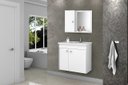 Ver imagem 1 de Conj Gabinete Munique 2074287 Banheiro Branco