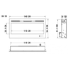 Lareira Eletrica, Tela 55", Tensao 220v, Frequencia 60hz, Potencia 1500w, Ipxo, Classe I - Cor Preta - 5