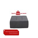 Ver imagem 5 de Puff para Apoio de Pés Modular 86cm Kappesberg Boucle Titanio
