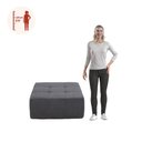 Ver imagem 4 de Puff para Apoio de Pés Modular 86cm Kappesberg Boucle Titanio